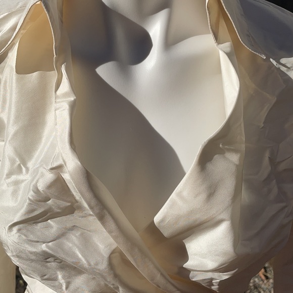 Ann Taylor Silk Dress wrap Top - Picture 9 of 13